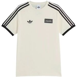NWT - Adidas x Oasis Tour 3-Stripes T-Shirt - Cream Medium